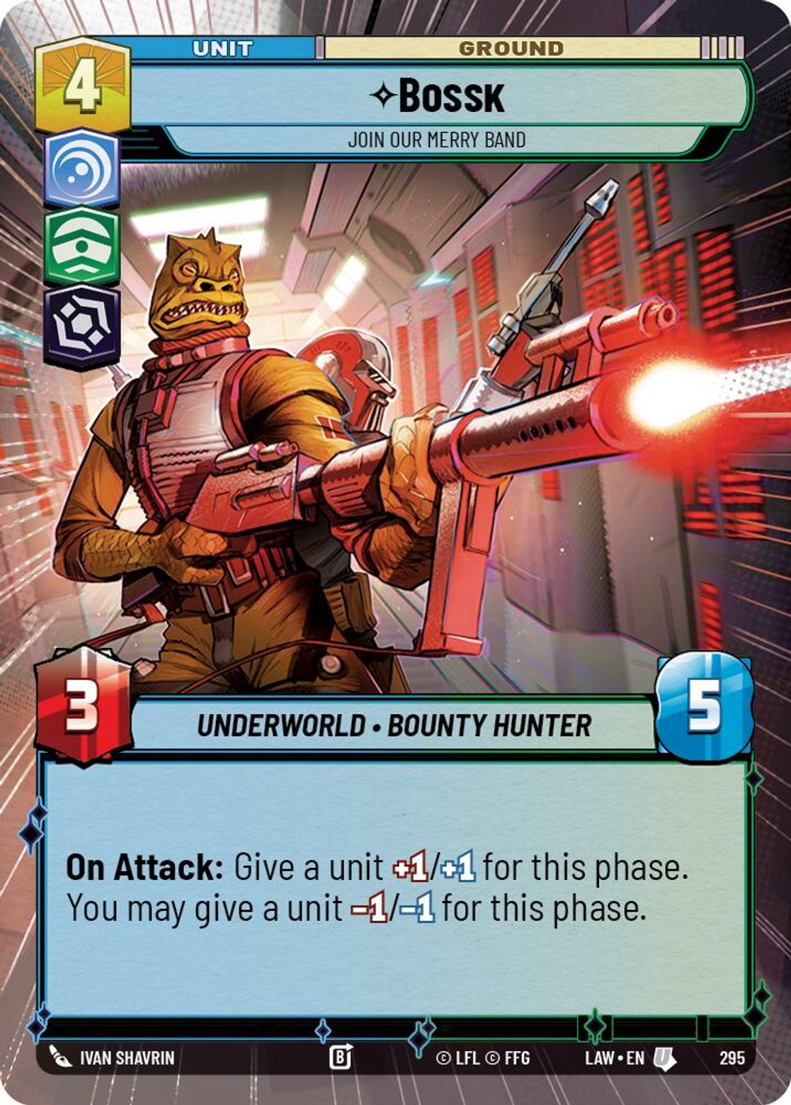 Bossk, Join Our Merry Band — A Lawless Time 295