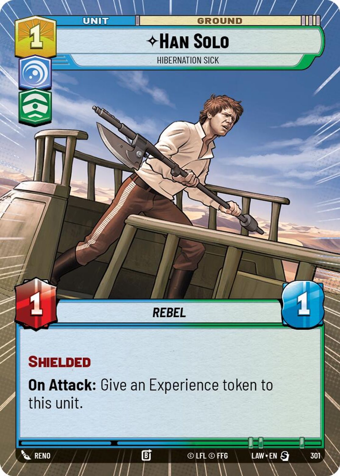 Han Solo, Hibernation Sick — A Lawless Time 301