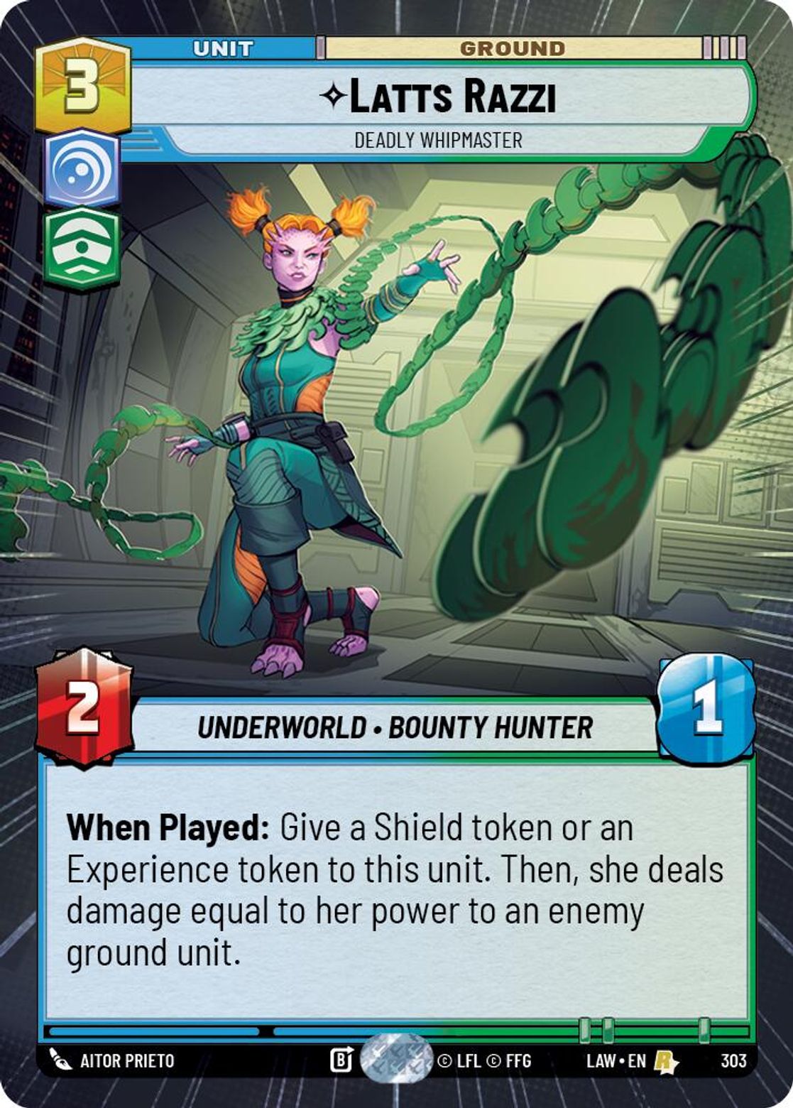 Latts Razzi, Deadly Whipmaster — A Lawless Time 303