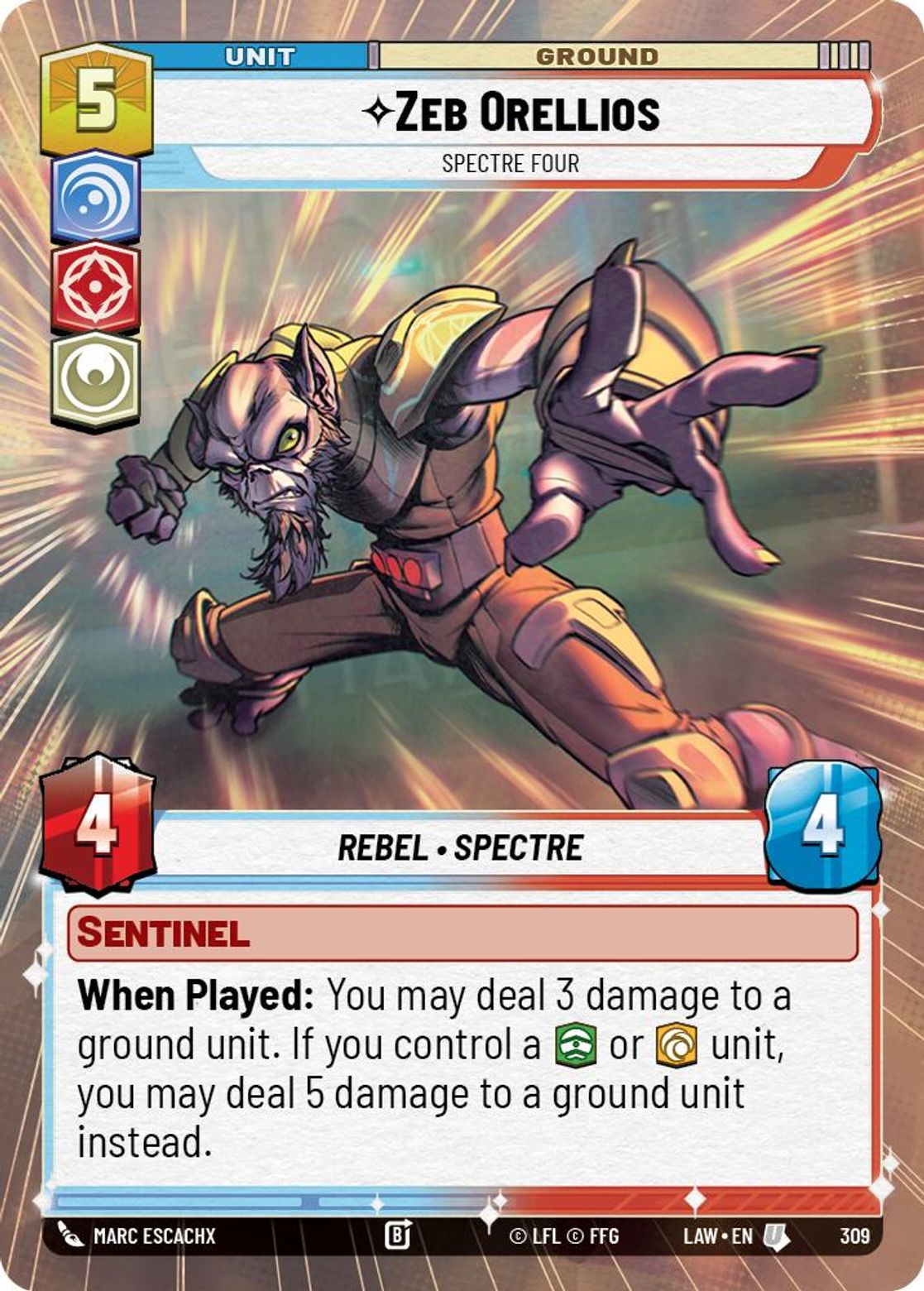 Zeb Orellios, Spectre Four — A Lawless Time 309