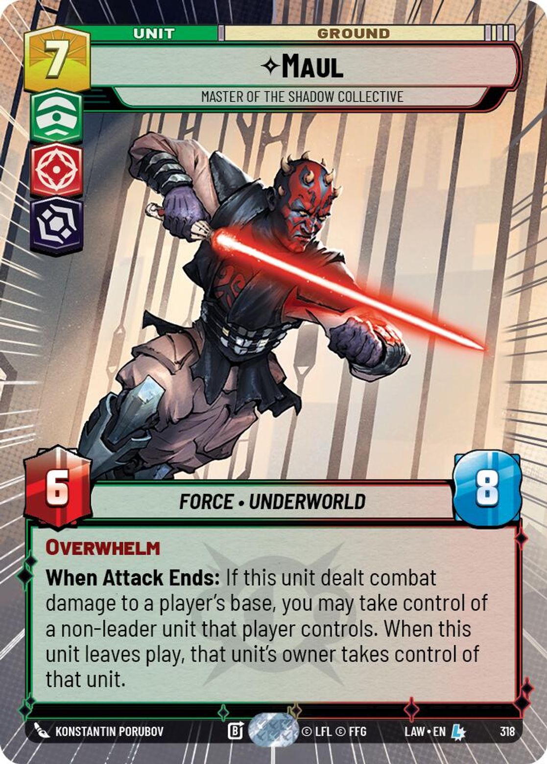 Maul, Master of the Shadow Collective — A Lawless Time 318