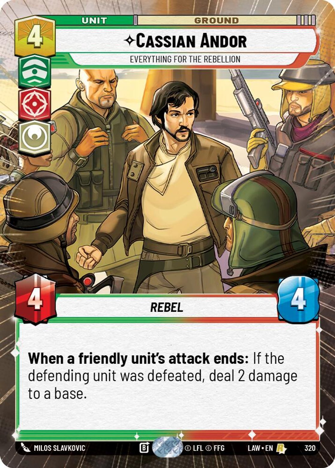 Cassian Andor, Everything for the Rebellion — A Lawless Time 320