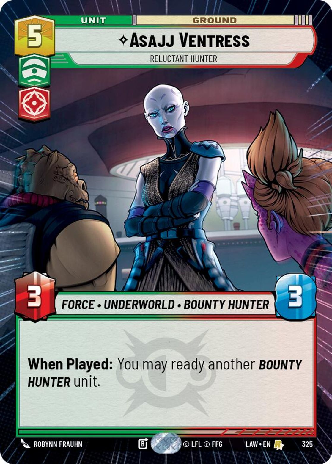Asajj Ventress, Reluctant Hunter — A Lawless Time 325