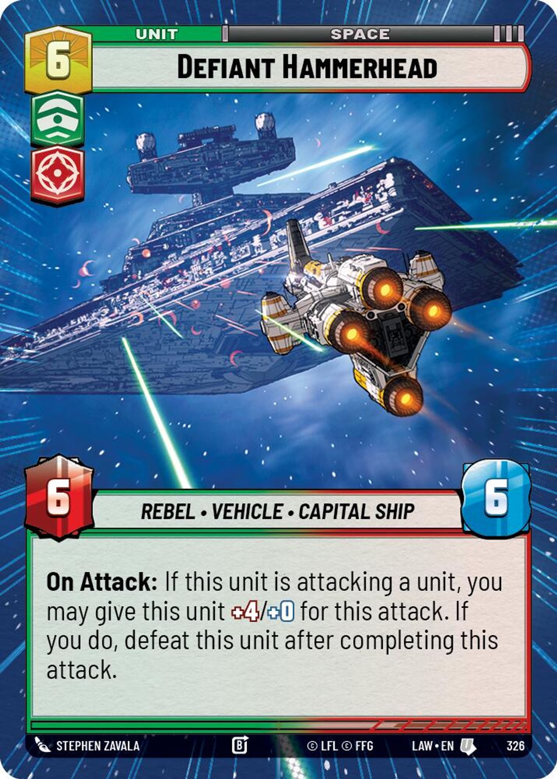 Defiant Hammerhead — A Lawless Time 326
