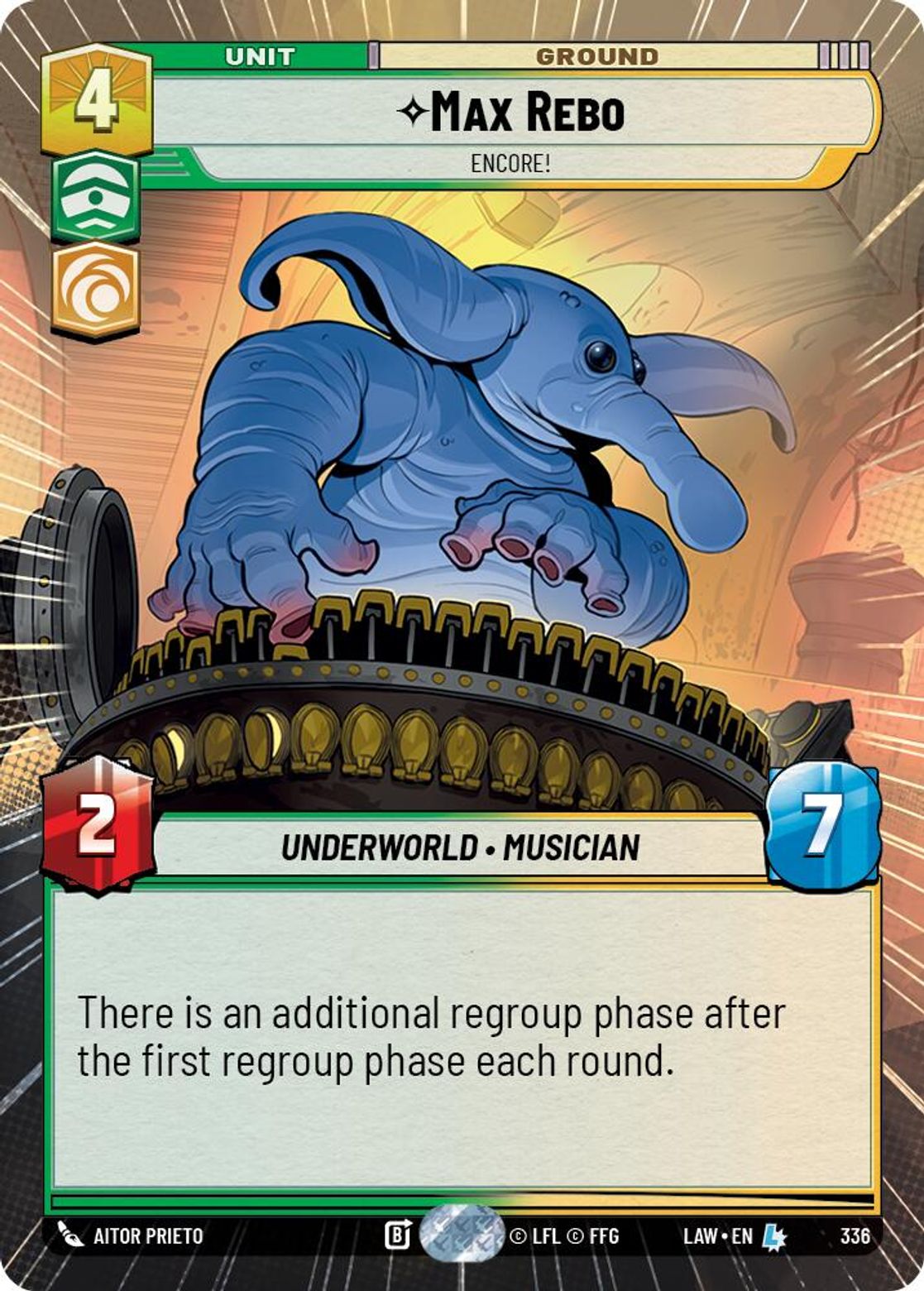 Max Rebo, Encore! — A Lawless Time 336