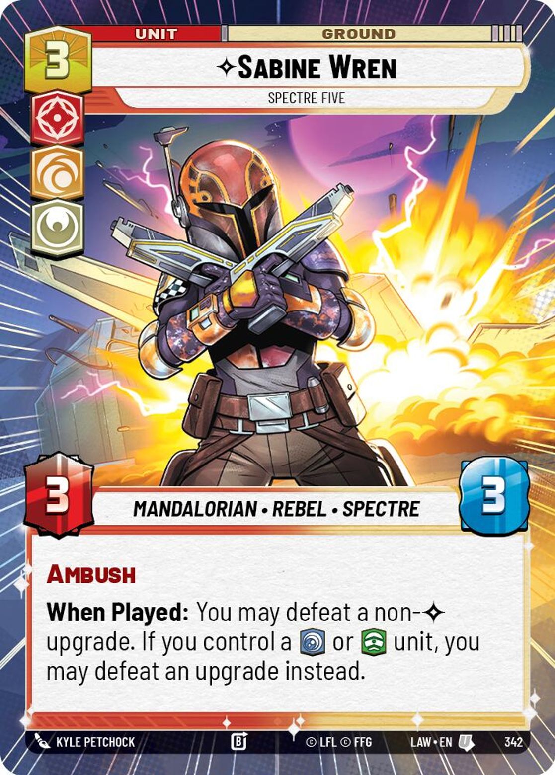 Sabine Wren, Spectre Five — A Lawless Time 342