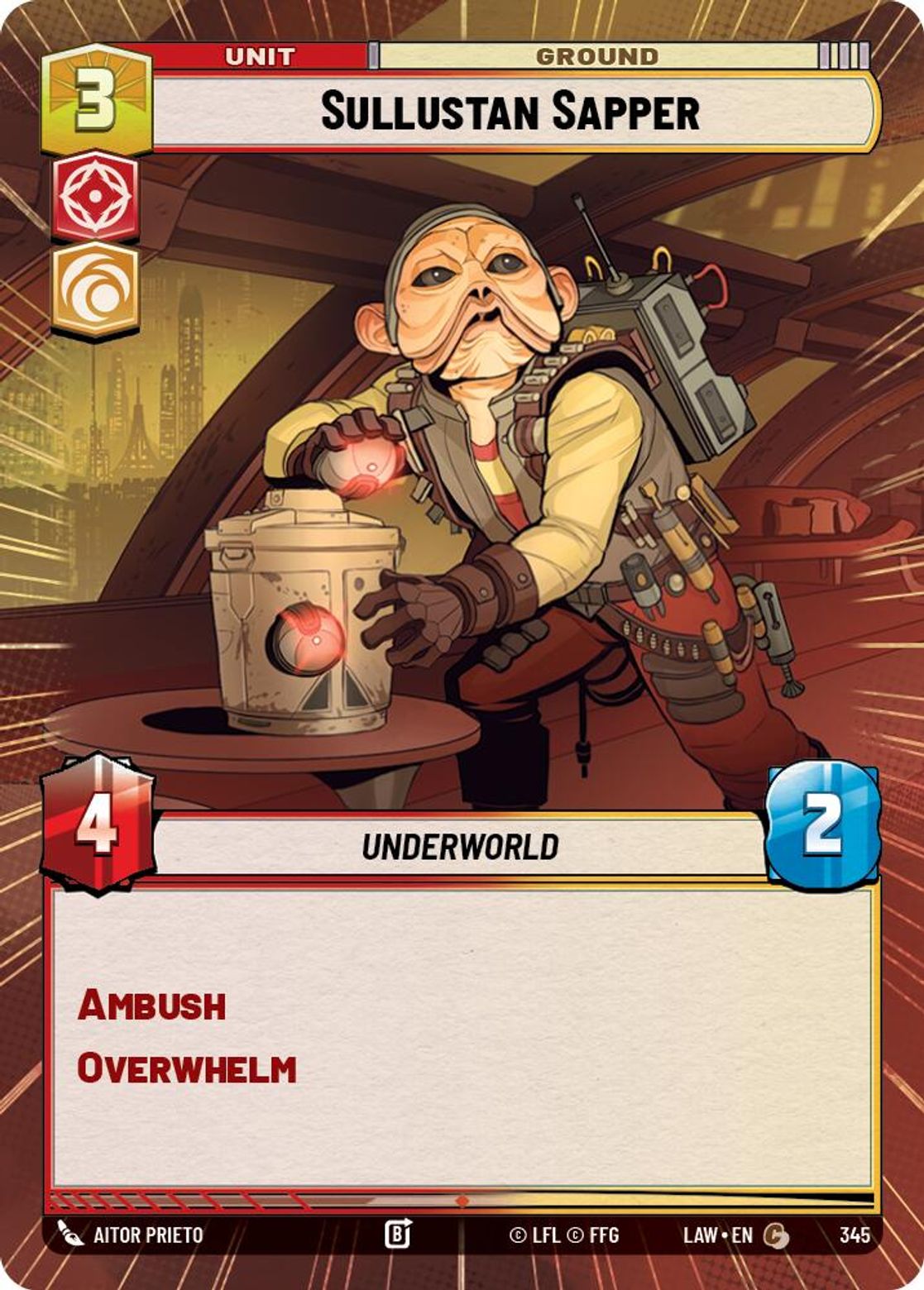 Sullustan Sapper — A Lawless Time 345