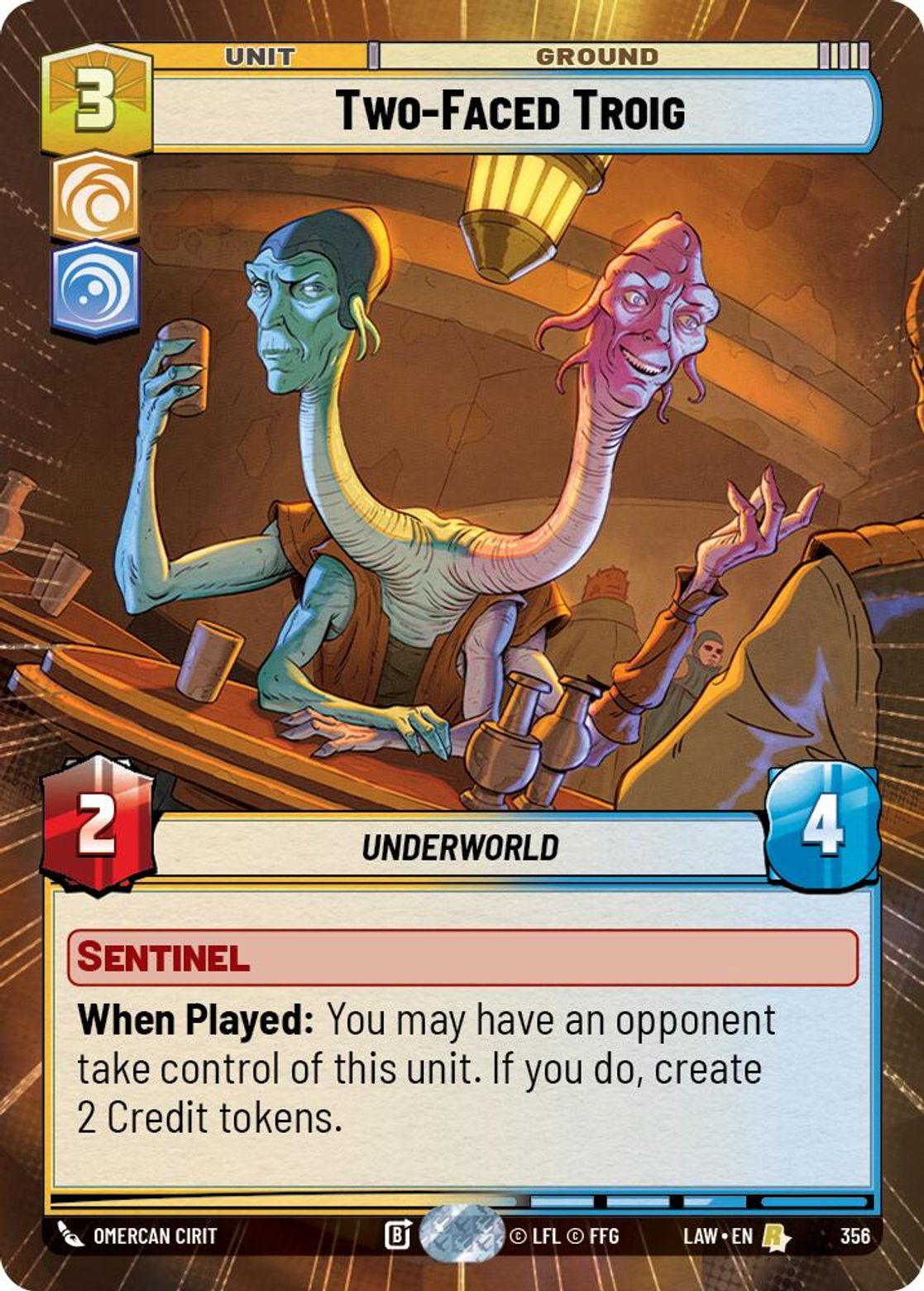 Two-Faced Troig — A Lawless Time 356