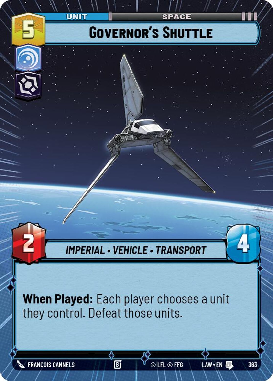 Governor's Shuttle — A Lawless Time 363
