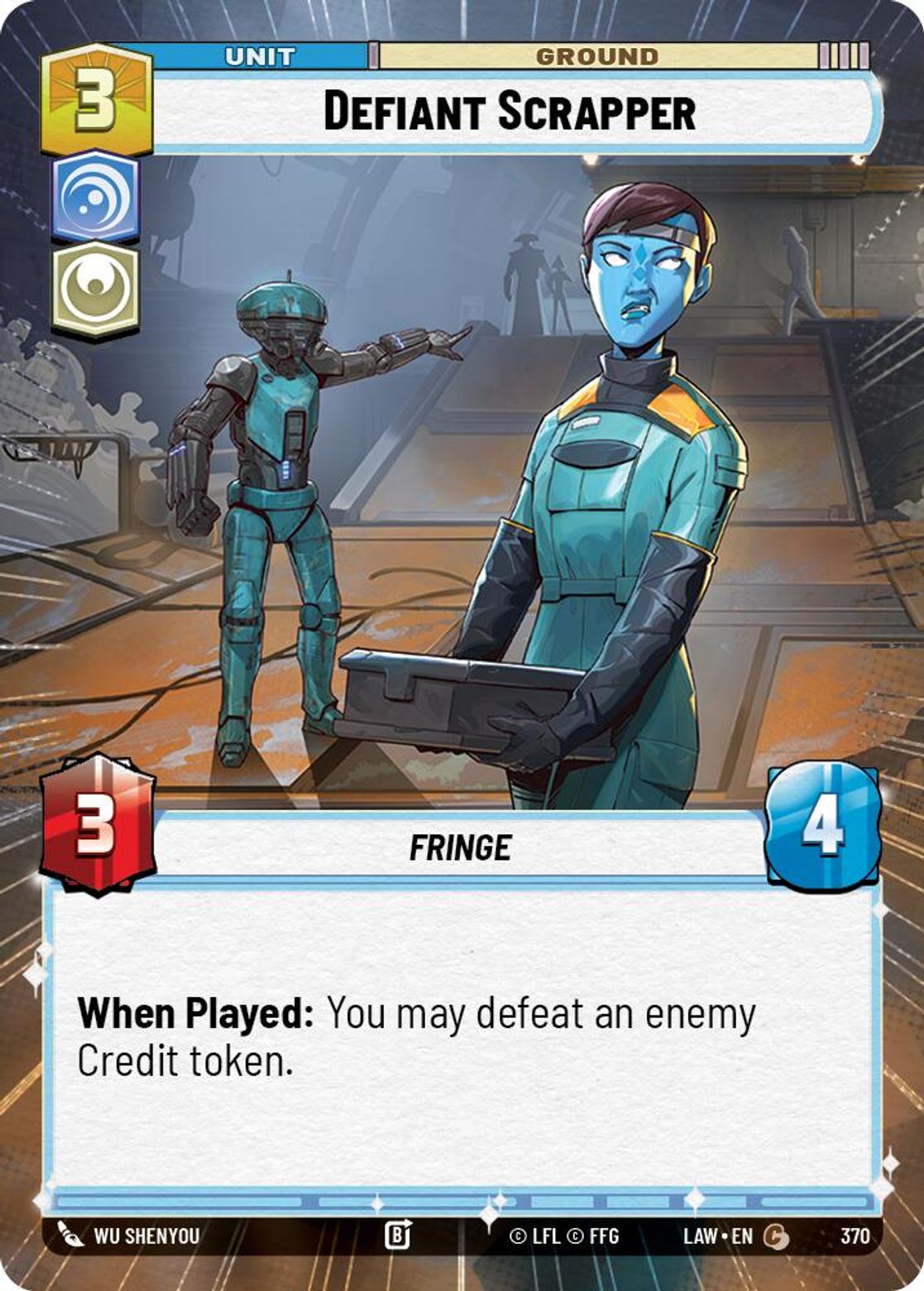 Defiant Scrapper — A Lawless Time 370
