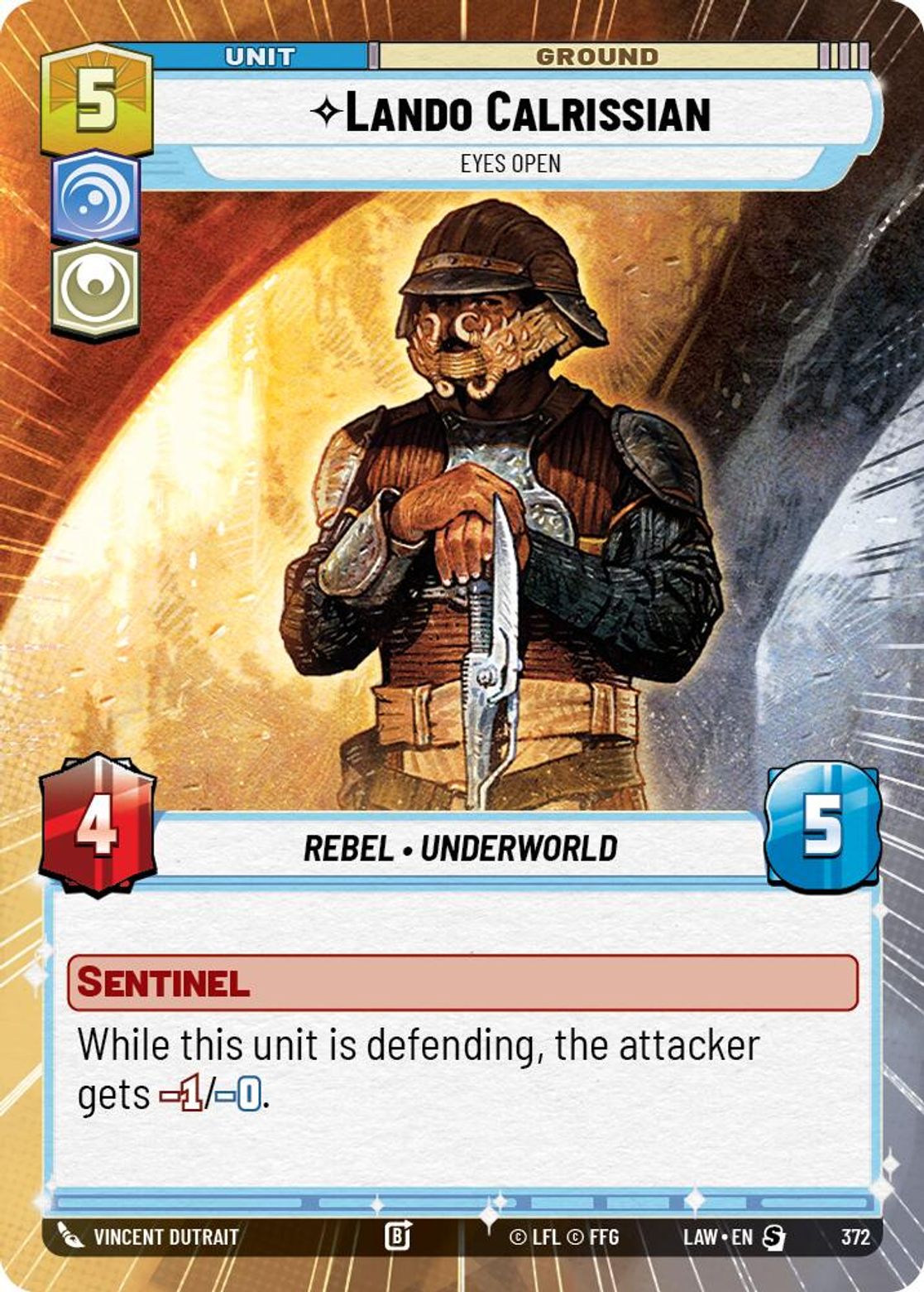 Lando Calrissian, Eyes Open — A Lawless Time 372