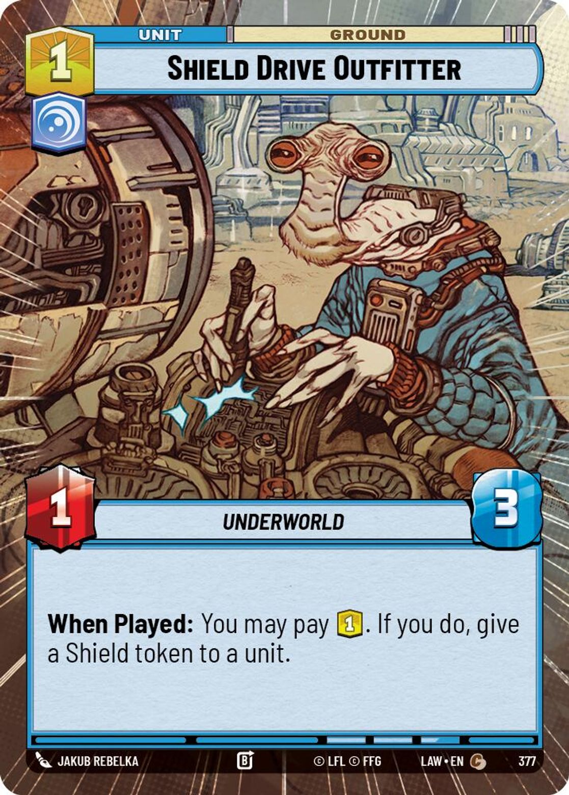 Shield Drive Outfitter — A Lawless Time 377