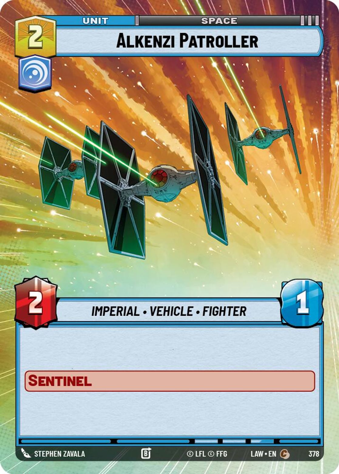 Alkenzi Patroller — A Lawless Time 378