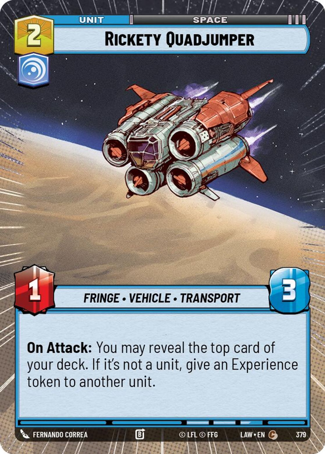 Rickety Quadjumper — A Lawless Time 379