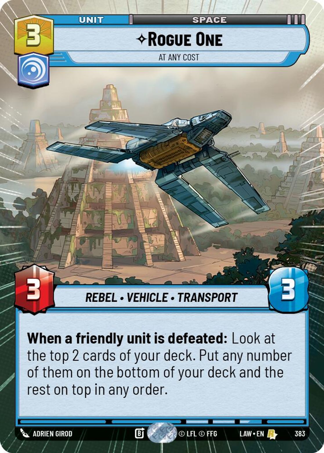 Rogue One, At Any Cost — A Lawless Time 383