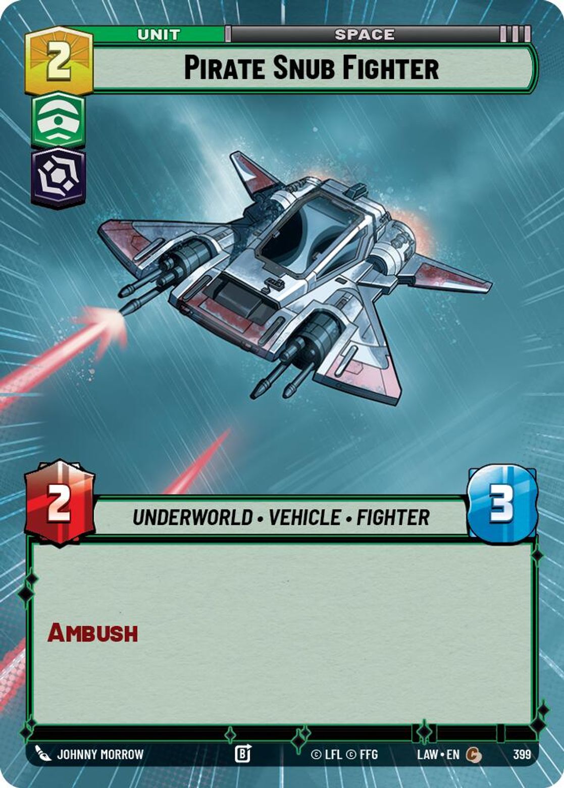Pirate Snub Fighter — A Lawless Time 399