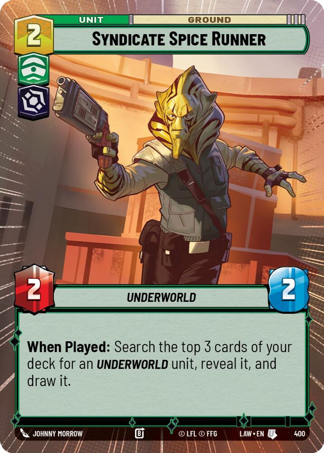 Syndicate Spice Runner — A Lawless Time 400