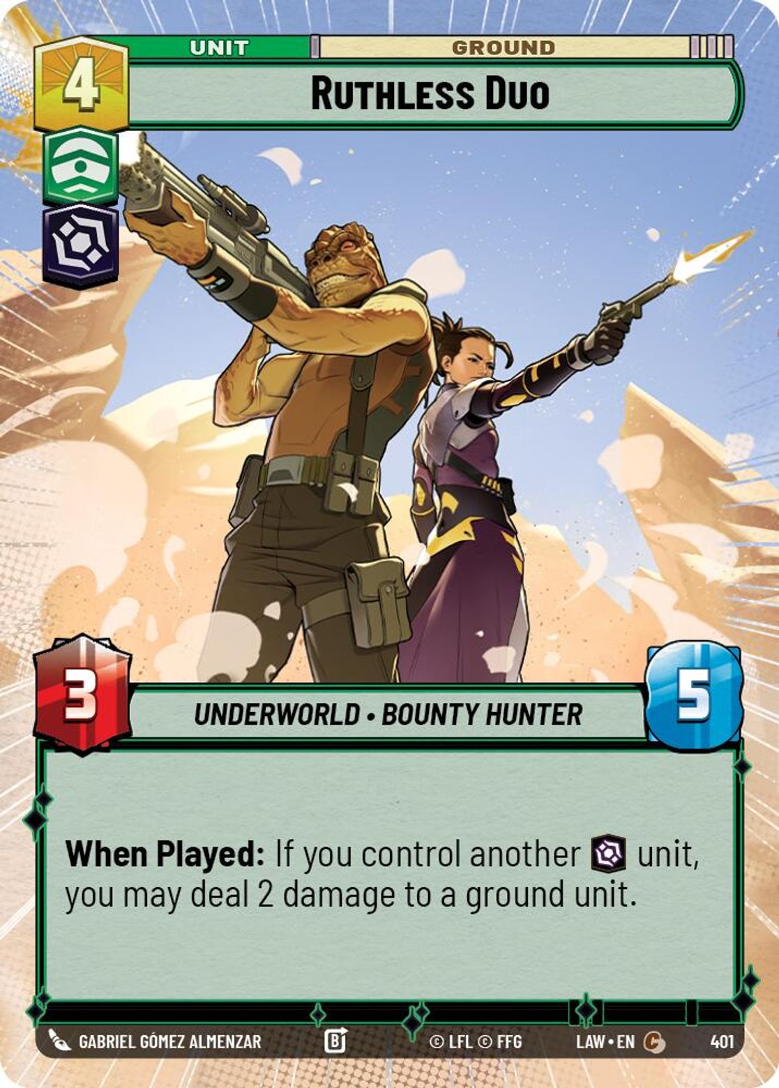 Ruthless Duo — A Lawless Time 401