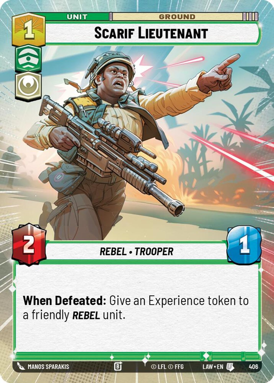 Scarif Lieutenant — A Lawless Time 406