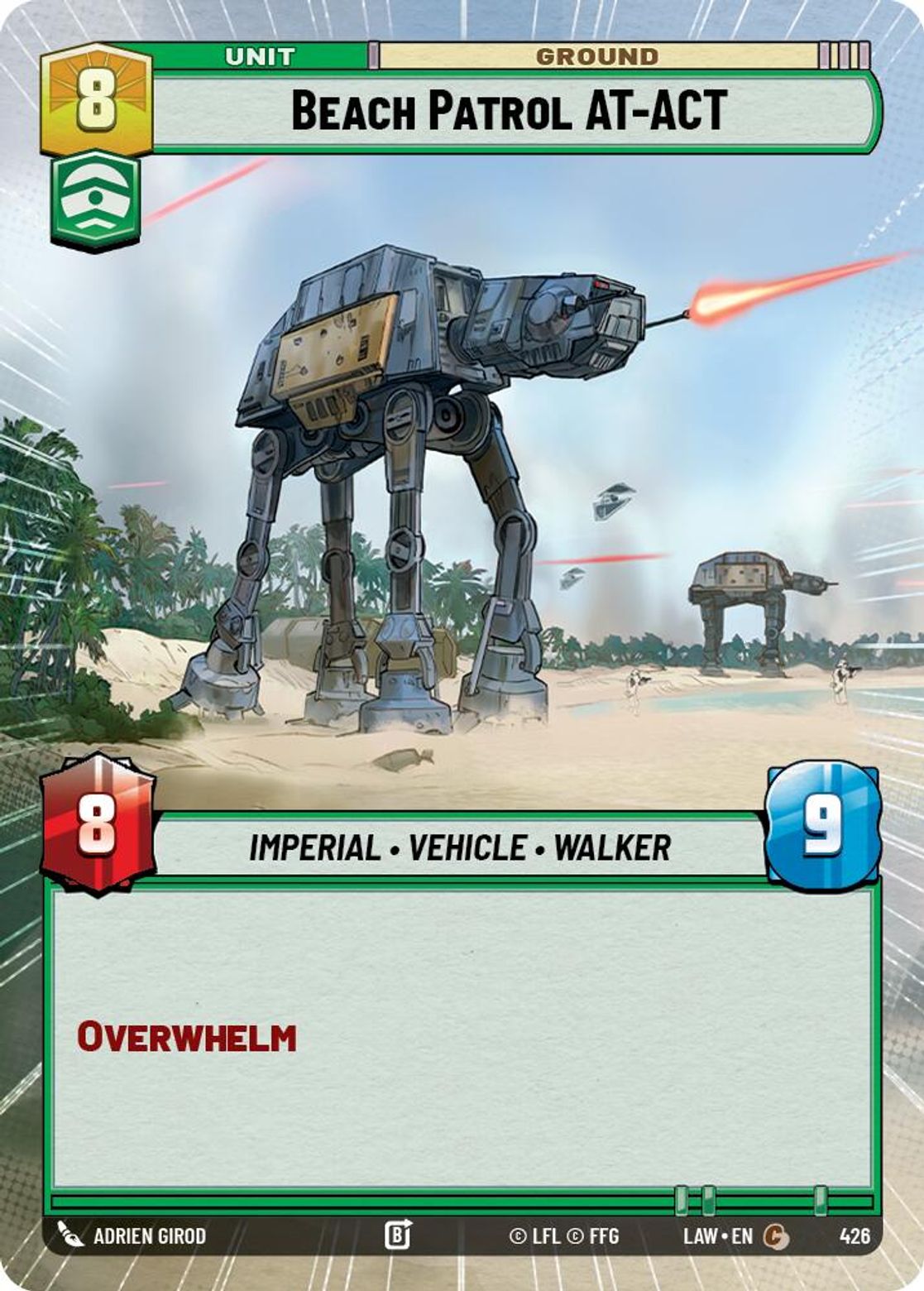 Beach Patrol AT-ACT — A Lawless Time 426
