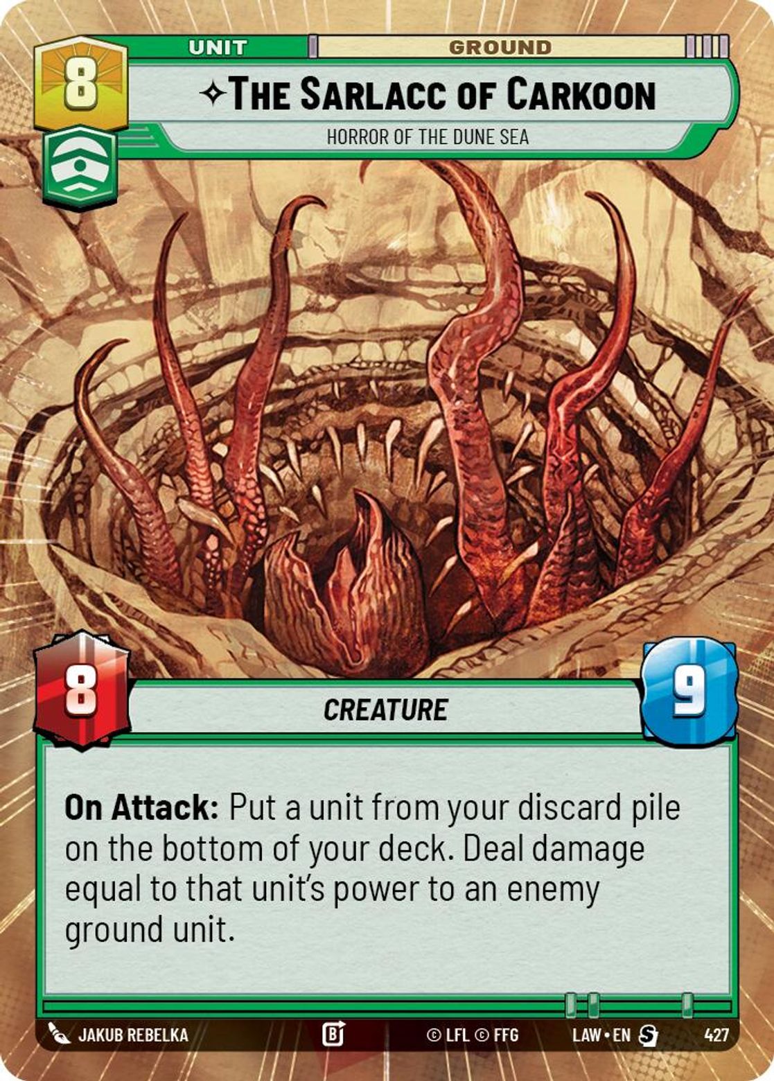 The Sarlacc of Carkoon, Horror of the Dune Sea — A Lawless Time 427