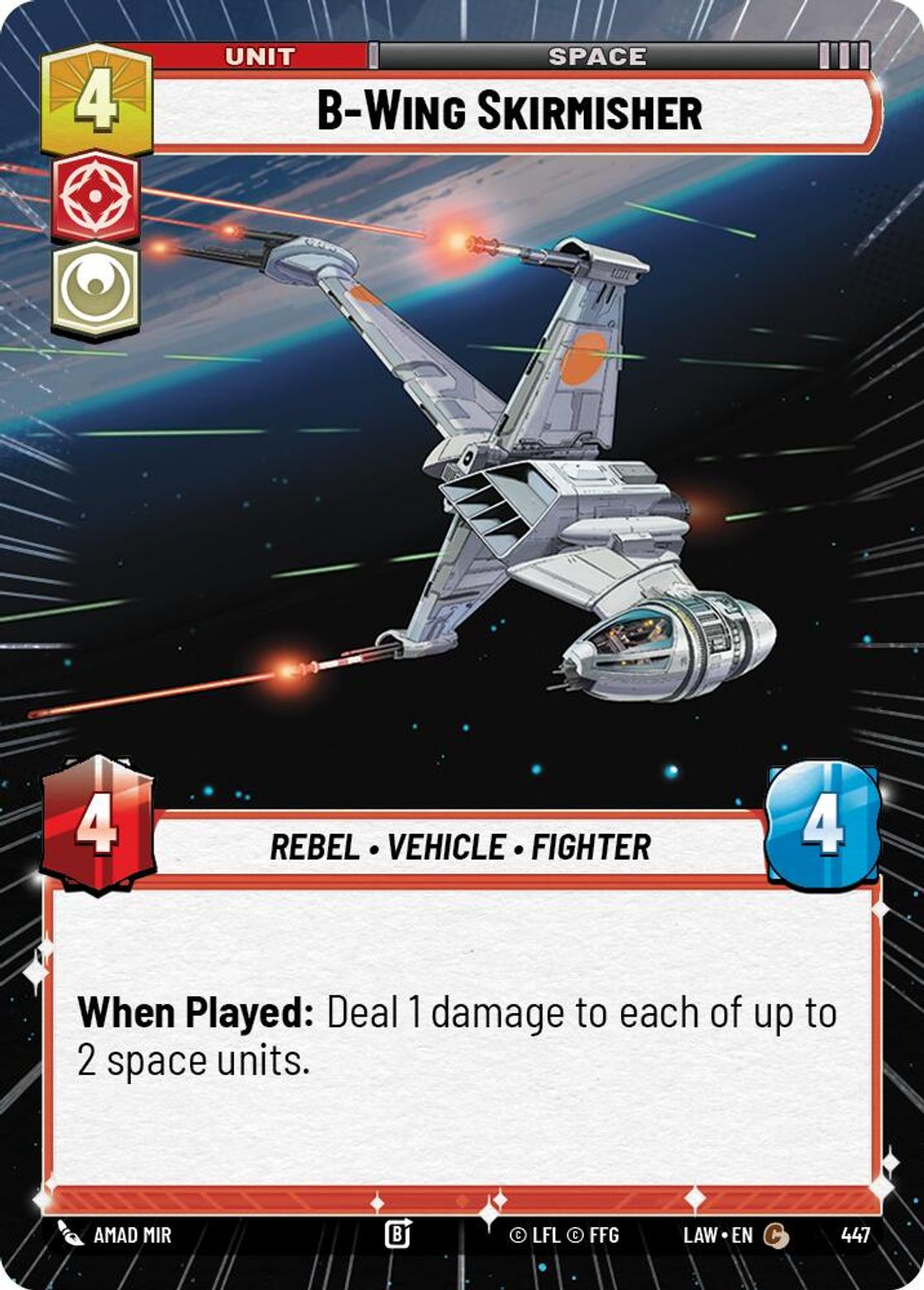 B-Wing Skirmisher — A Lawless Time 447