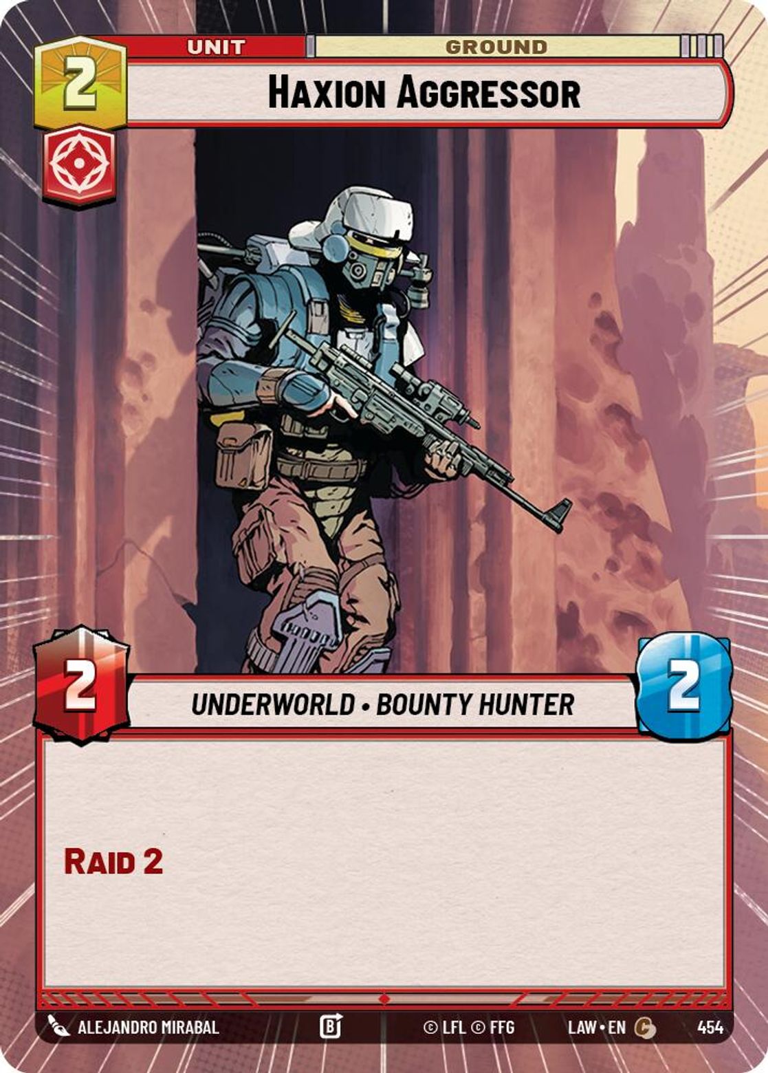 Haxion Aggressor — A Lawless Time 454