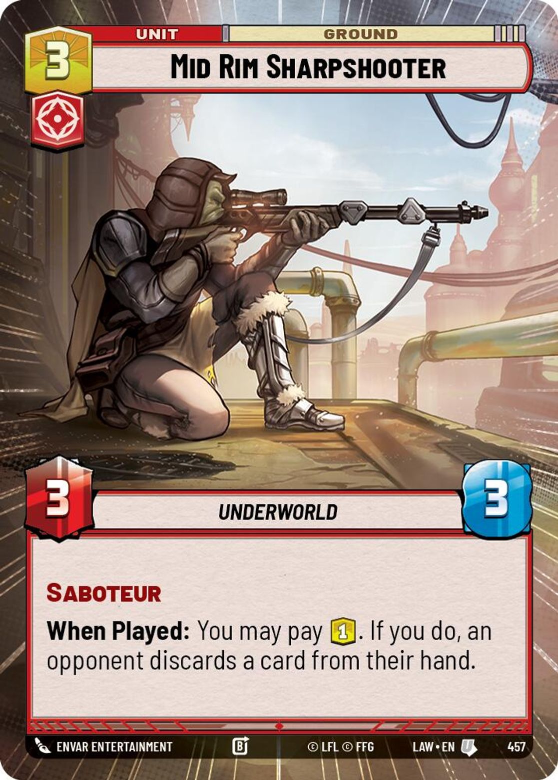 Mid Rim Sharpshooter — A Lawless Time 457