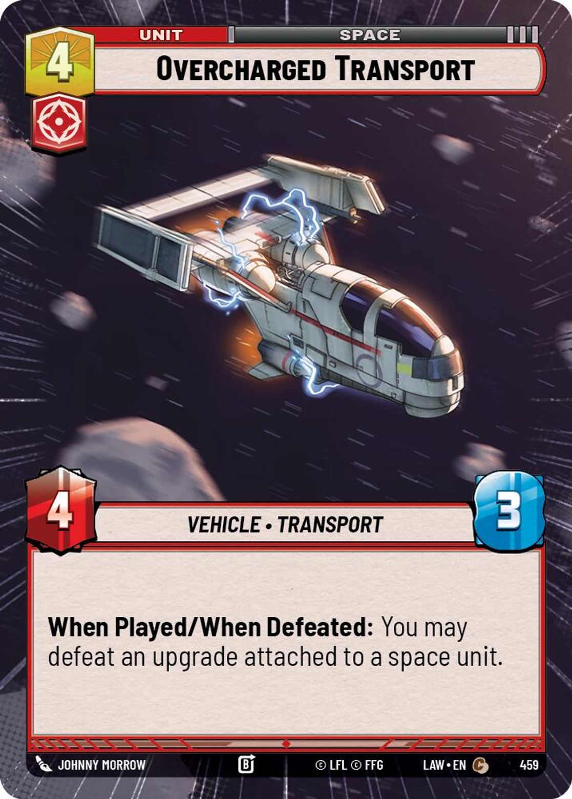 Overcharged Transport — A Lawless Time 459