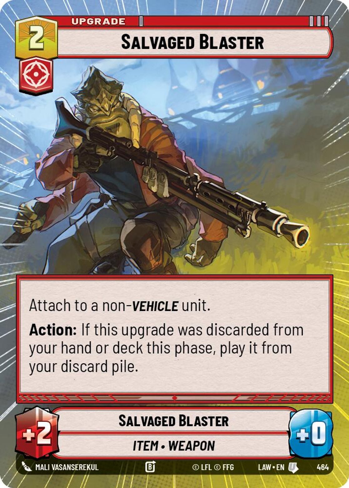 Salvaged Blaster — A Lawless Time 464