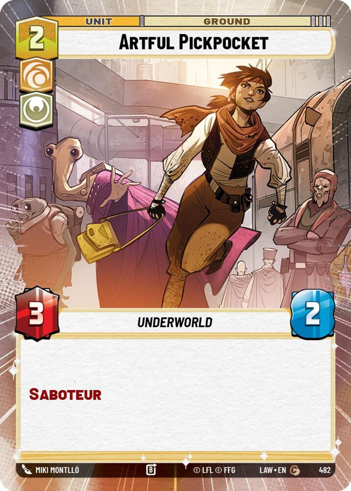 Artful Pickpocket — A Lawless Time 482