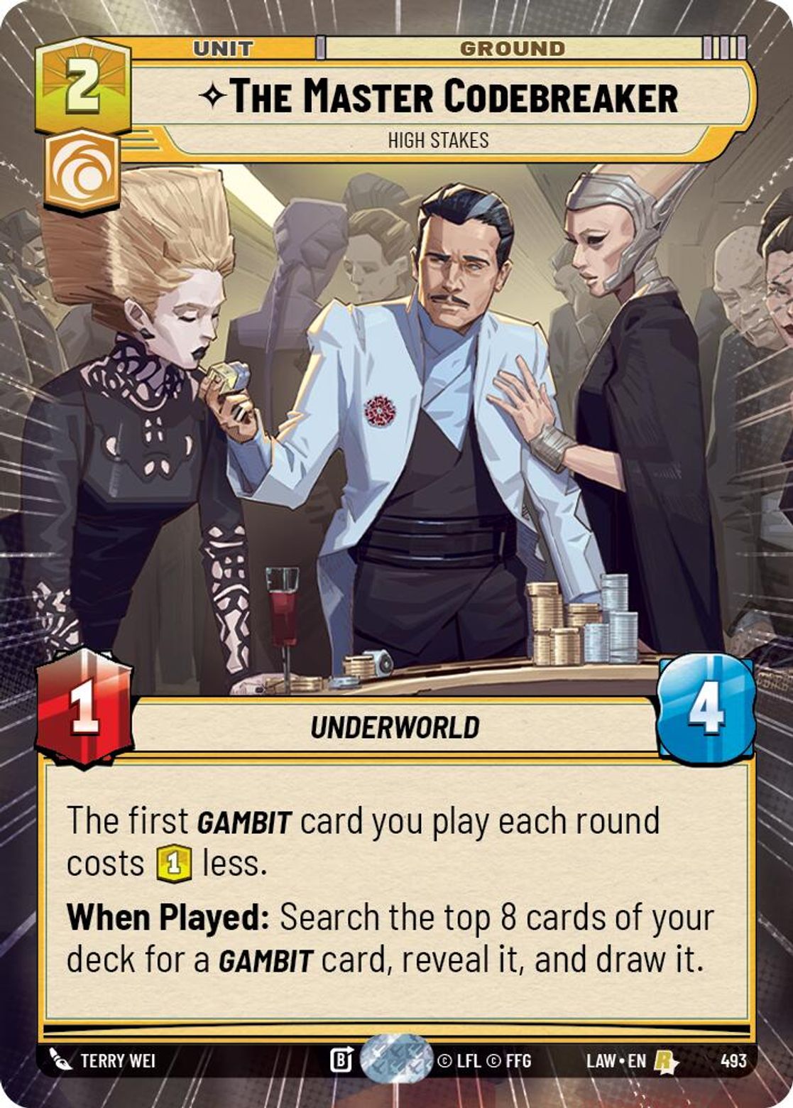 The Master Codebreaker, High Stakes — A Lawless Time 493