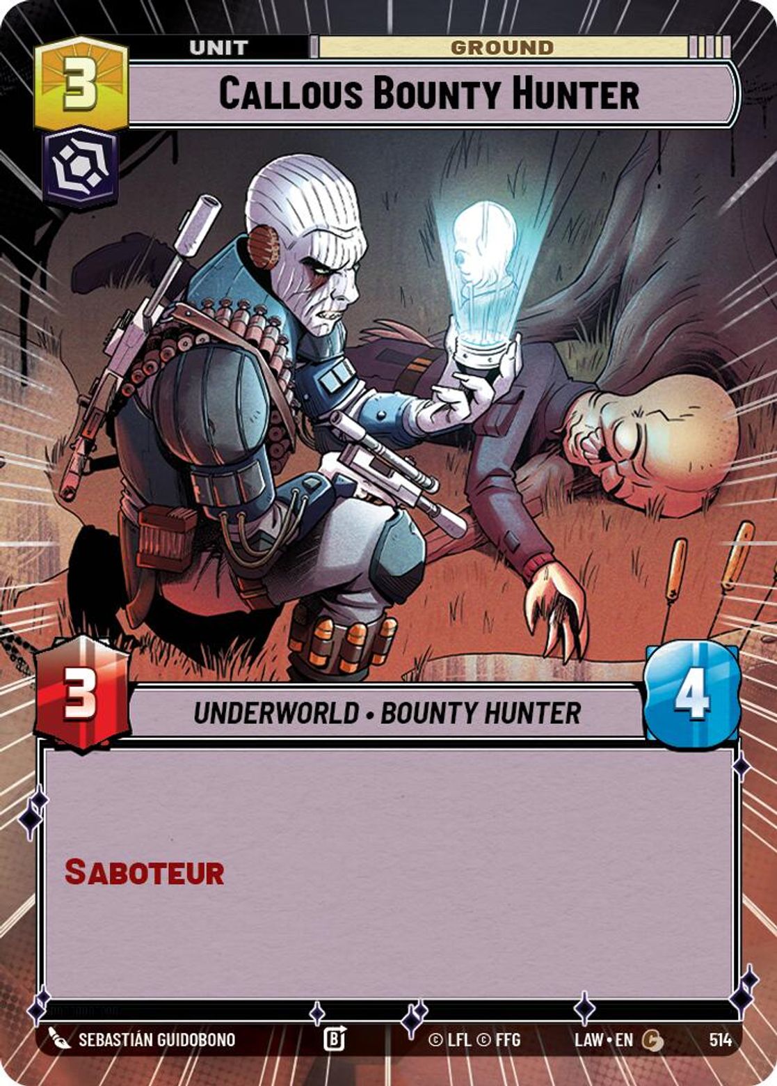 Callous Bounty Hunter — A Lawless Time 514