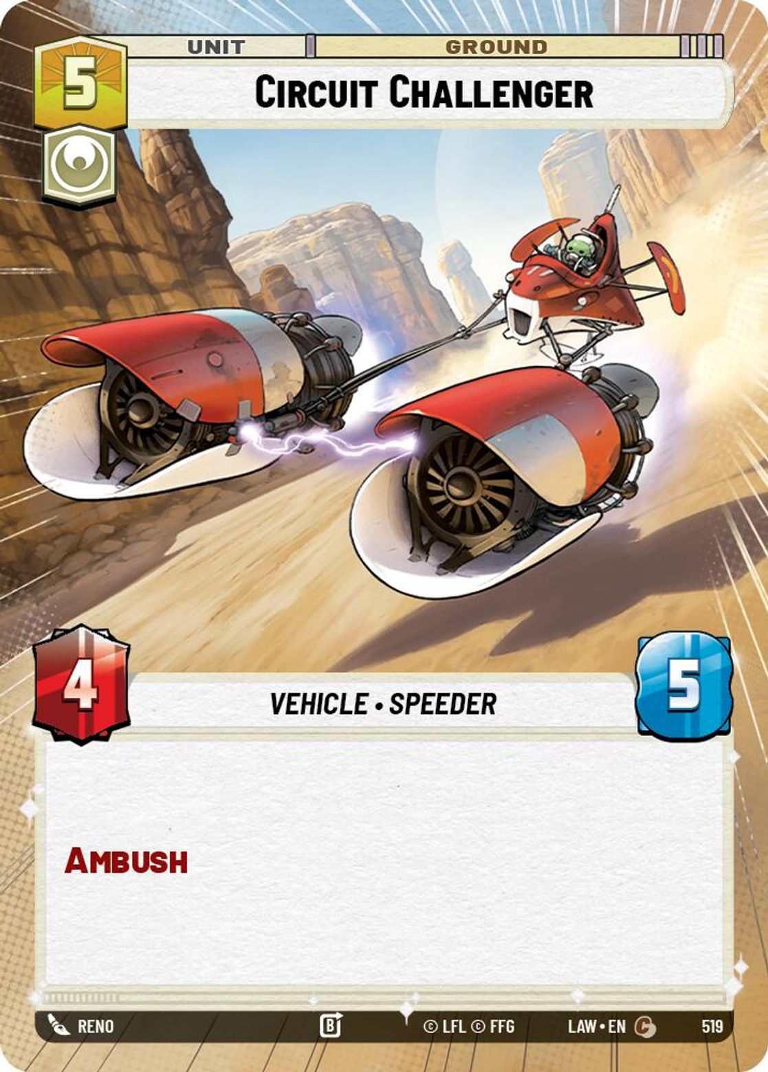 Circuit Challenger — A Lawless Time 519