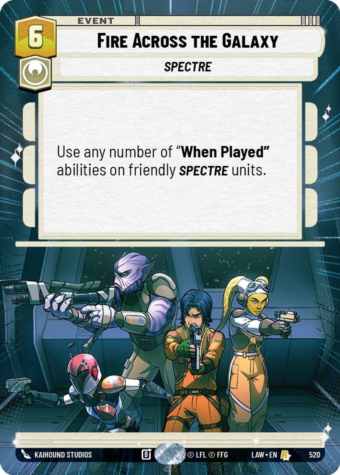 Fire Across the Galaxy — A Lawless Time 520
