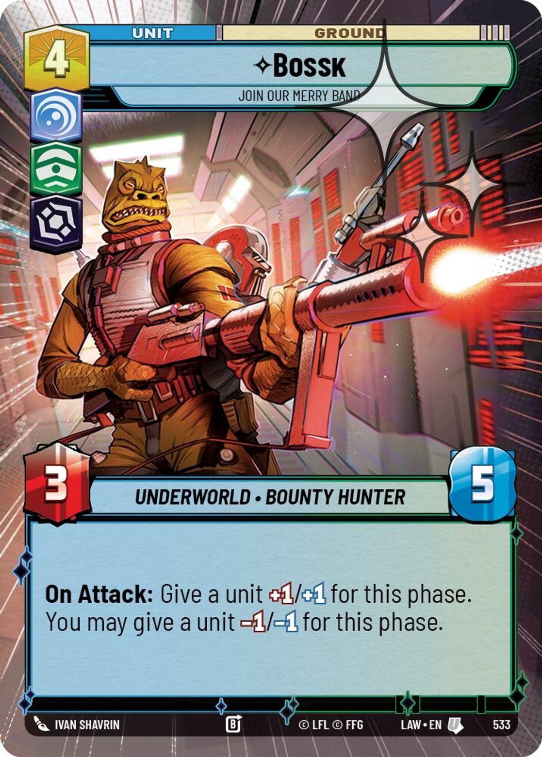 Bossk, Join Our Merry Band — A Lawless Time 533
