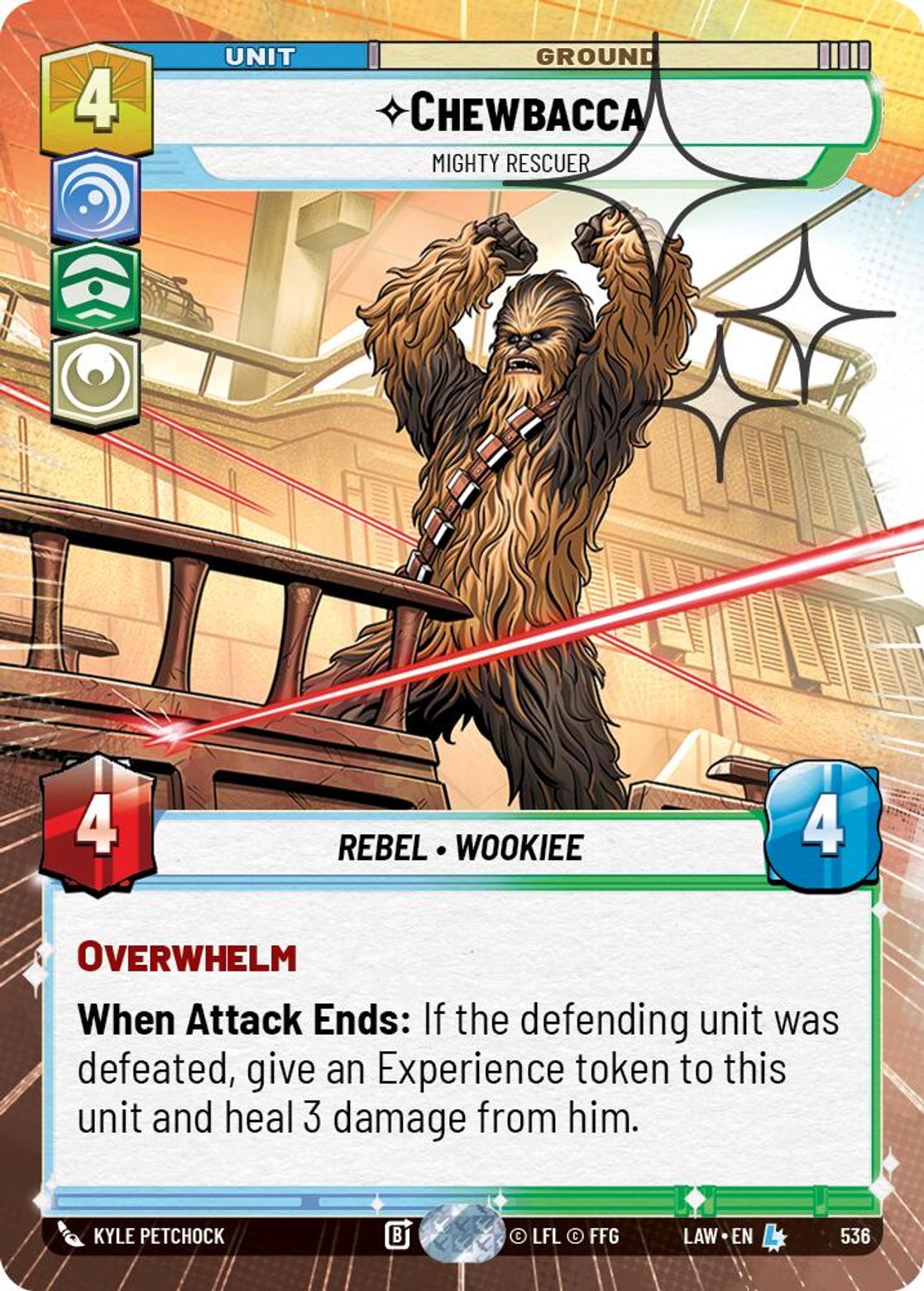 Chewbacca, Mighty Rescuer — A Lawless Time 536