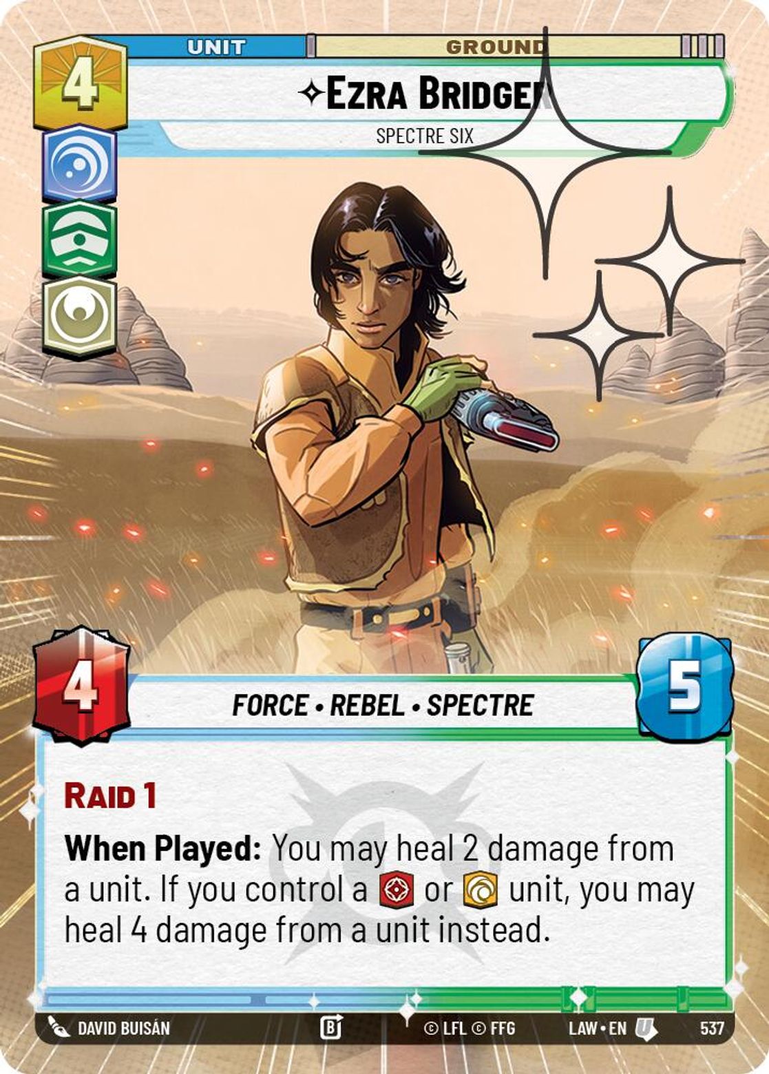 Ezra Bridger, Spectre Six — A Lawless Time 537