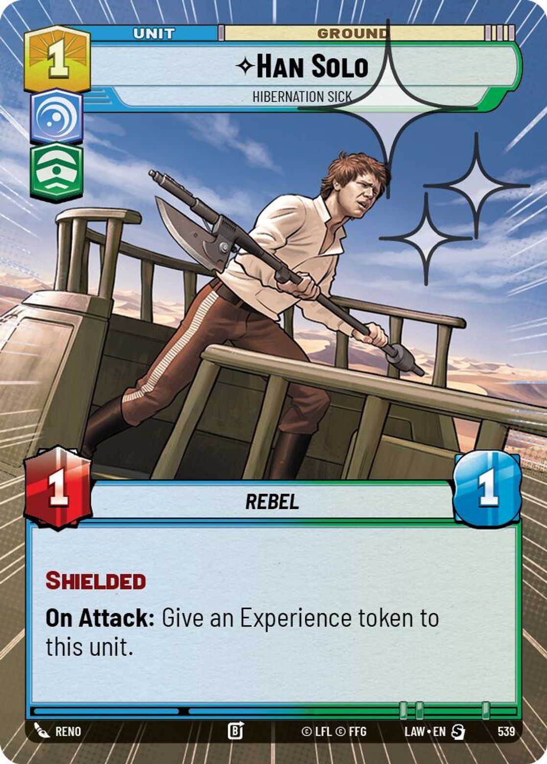 Han Solo, Hibernation Sick — A Lawless Time 539
