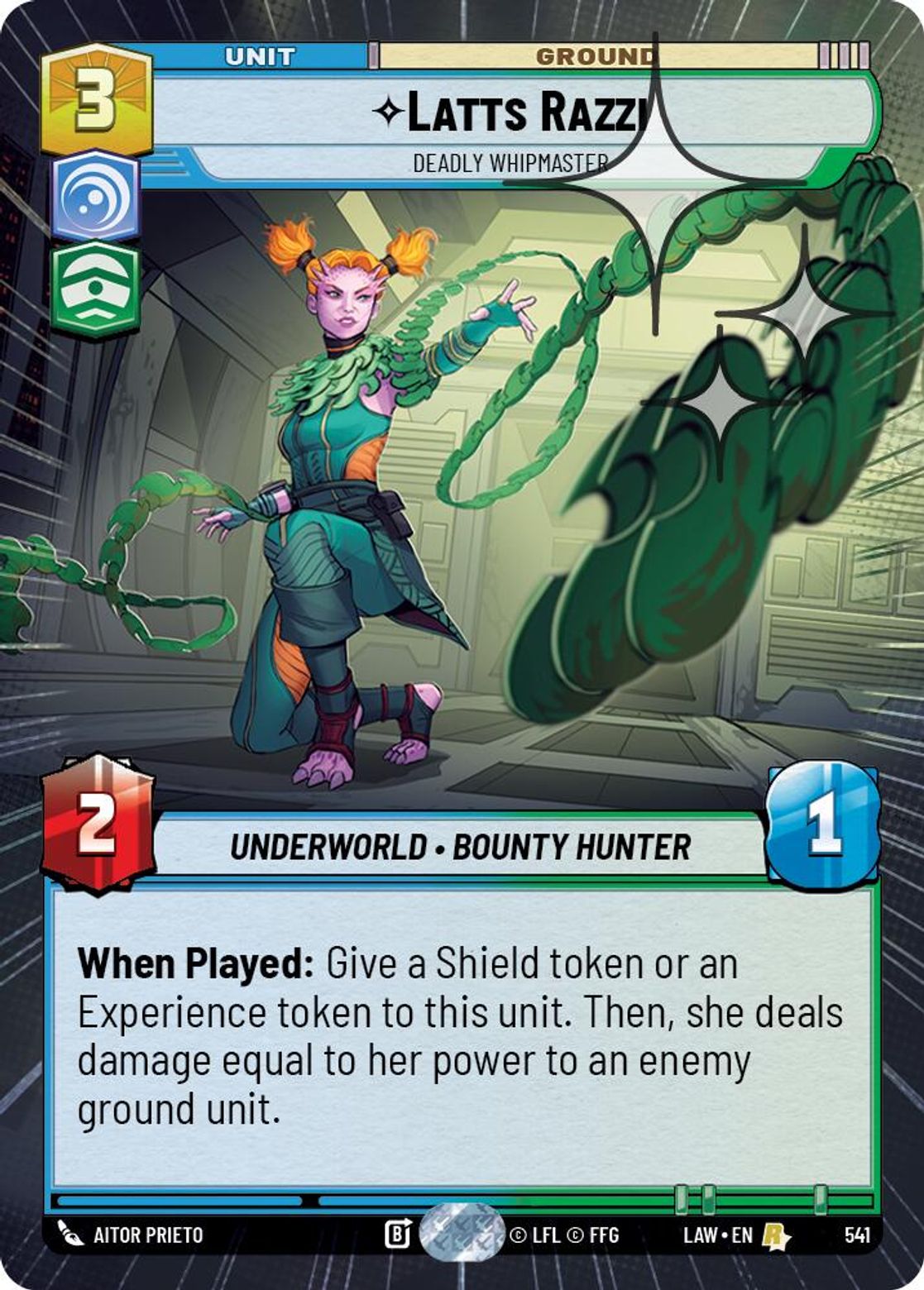 Latts Razzi, Deadly Whipmaster — A Lawless Time 541
