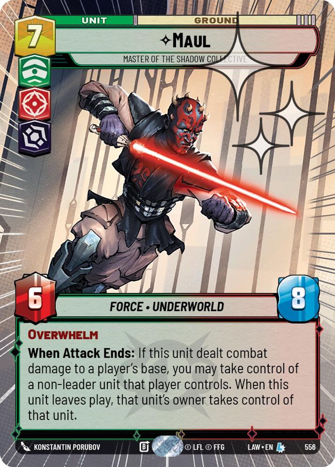 Maul, Master of the Shadow Collective — A Lawless Time 556
