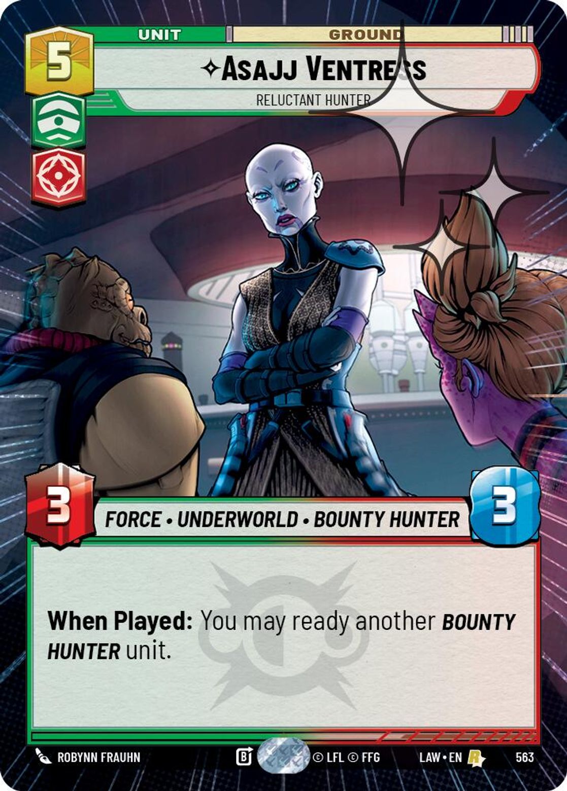 Asajj Ventress, Reluctant Hunter — A Lawless Time 563