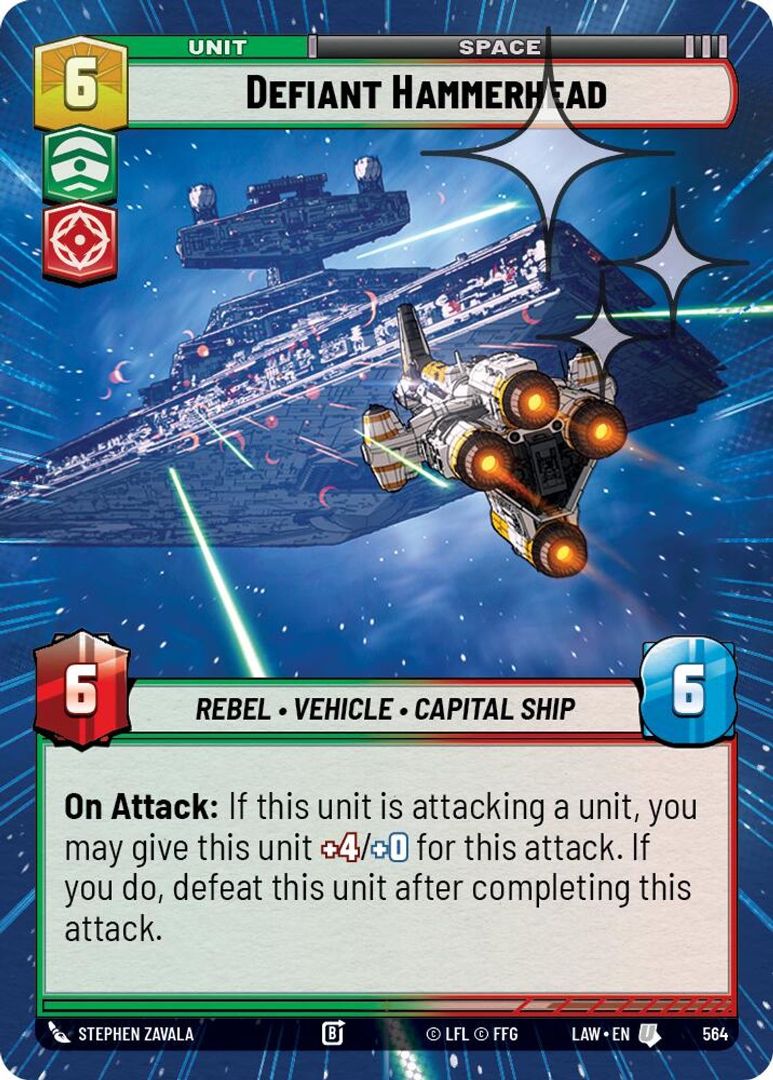 Defiant Hammerhead — A Lawless Time 564