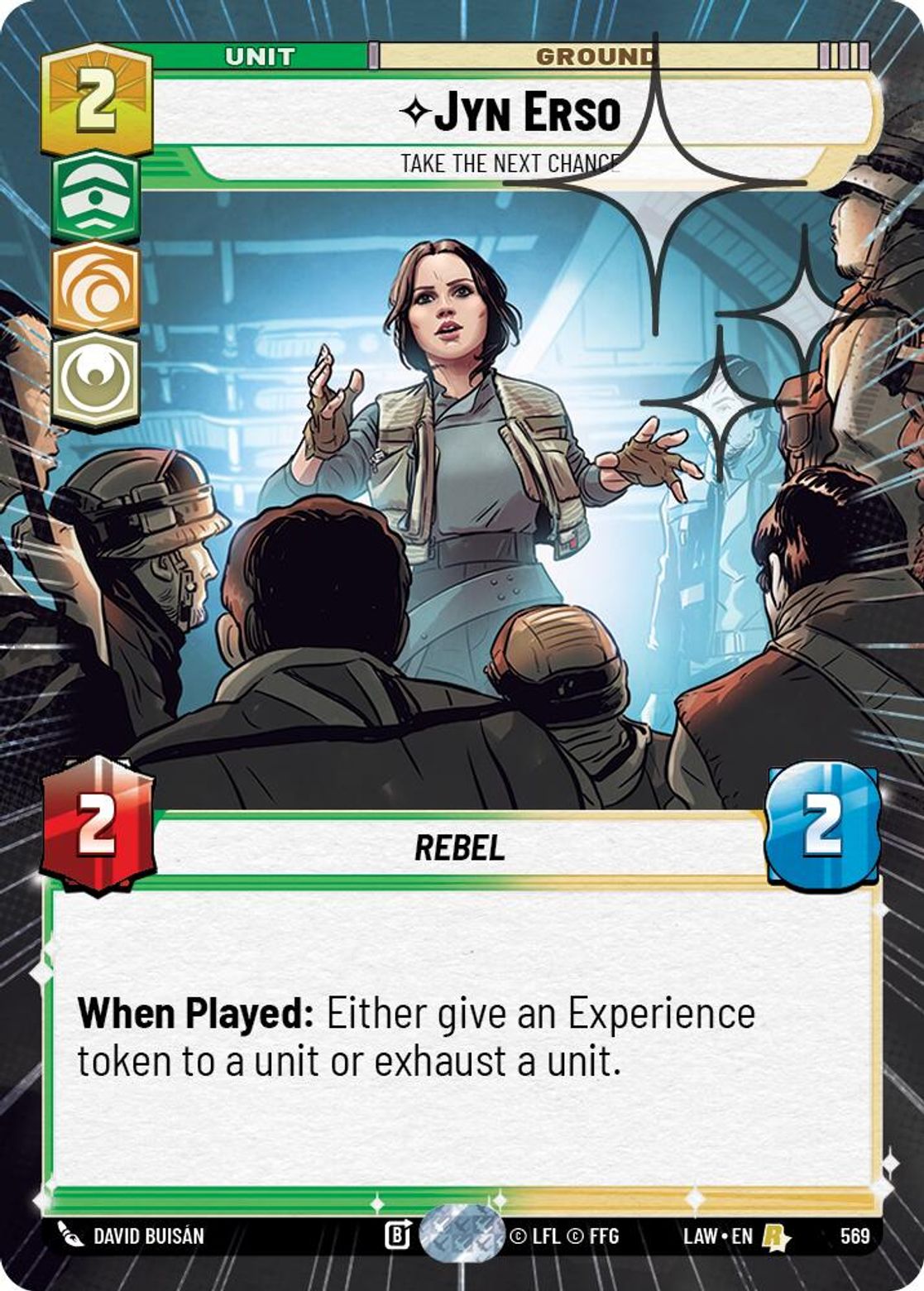 Jyn Erso, Take the Next Chance — A Lawless Time 569