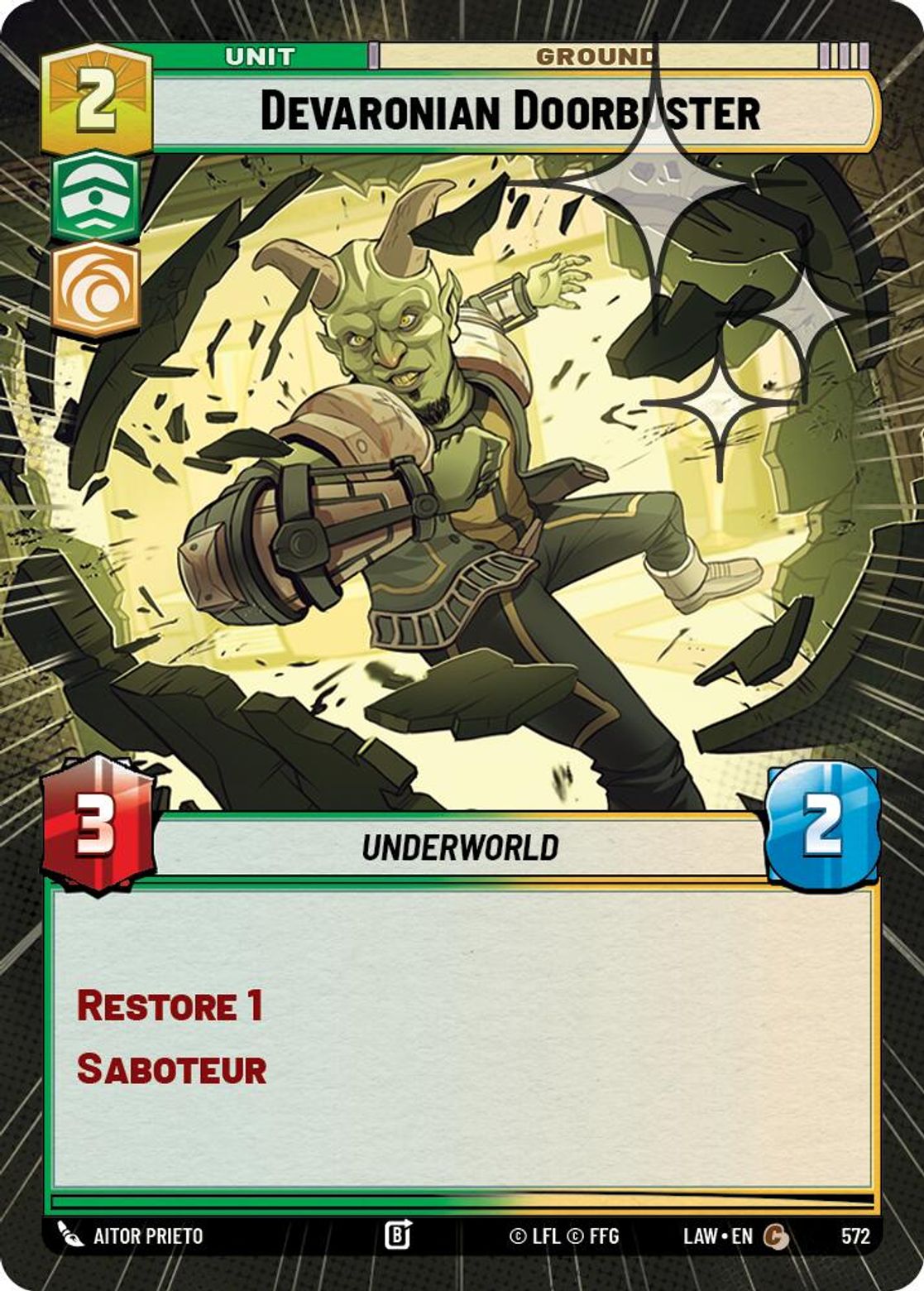 Devaronian Doorbuster — A Lawless Time 572