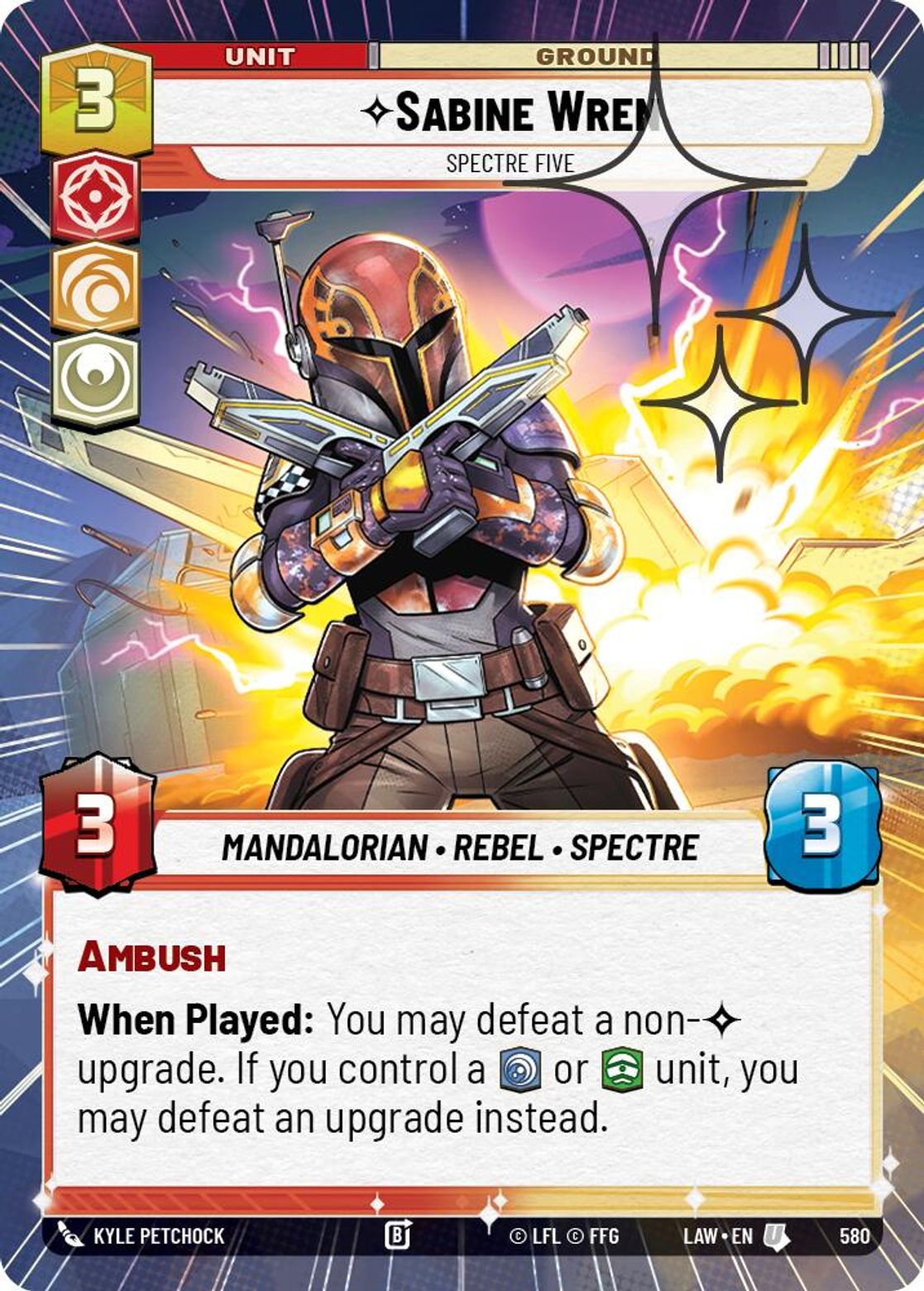 Sabine Wren, Spectre Five — A Lawless Time 580