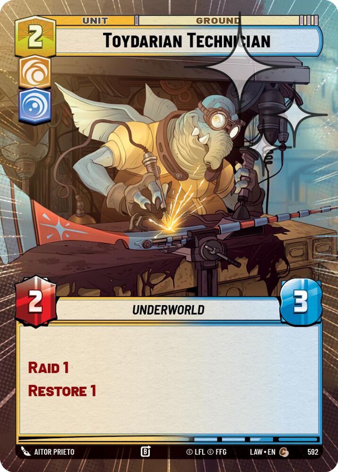 Toydarian Technician — A Lawless Time 592