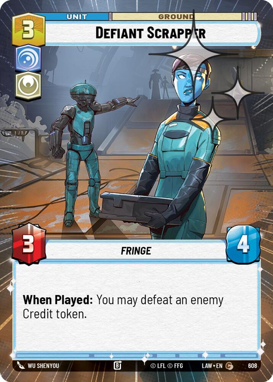 Defiant Scrapper — A Lawless Time 608