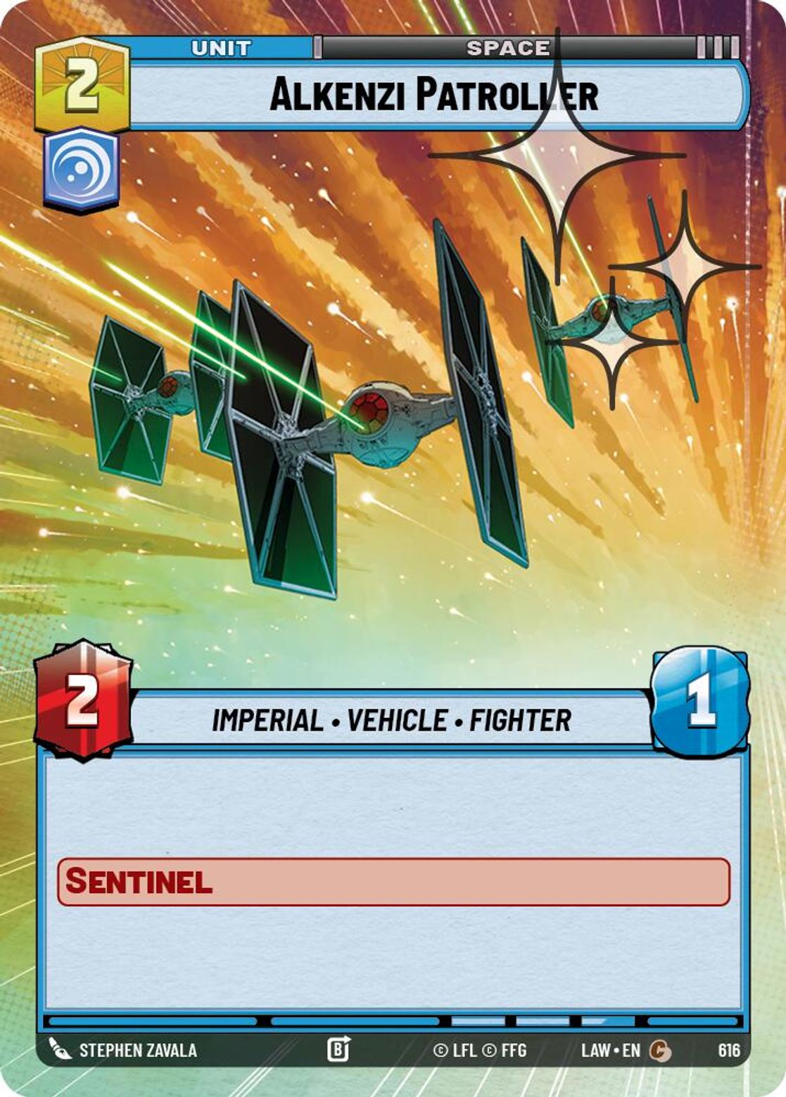 Alkenzi Patroller — A Lawless Time 616