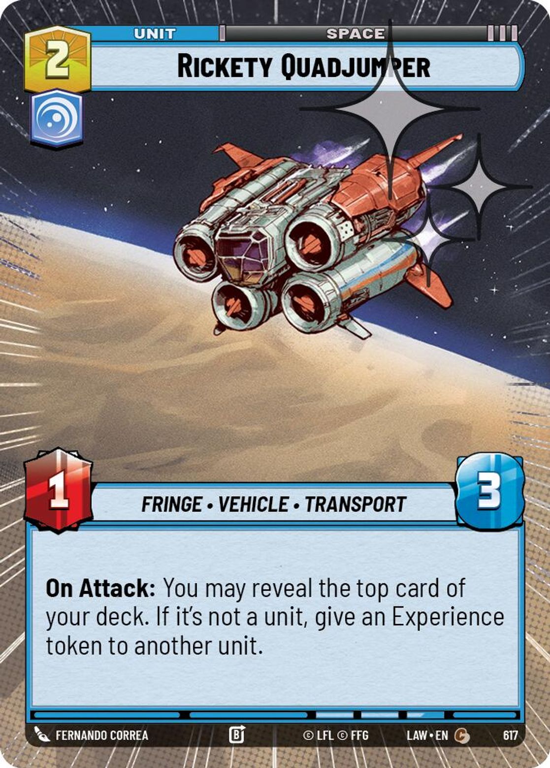 Rickety Quadjumper — A Lawless Time 617